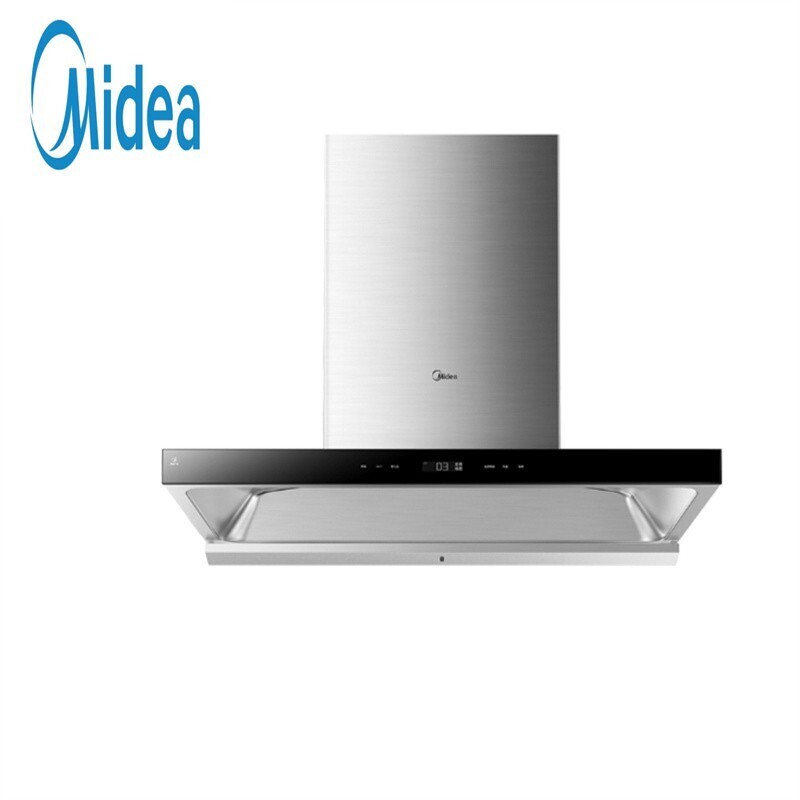 美的 Midea CXW-110-E90-H9T型烟机 （鸿蒙NFC+智能WIFI）触摸+手势 不锈钢+玻璃 变频随烟感本源烟机