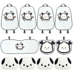 焕兴 汽车坐垫夏季冰丝凉垫单片可爱车载座椅套四季通用透气座垫女