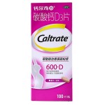 钙尔奇 碳酸钙D3片 600mg*100片/盒